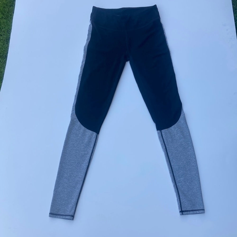 Fabletics Grey and Black Leggings